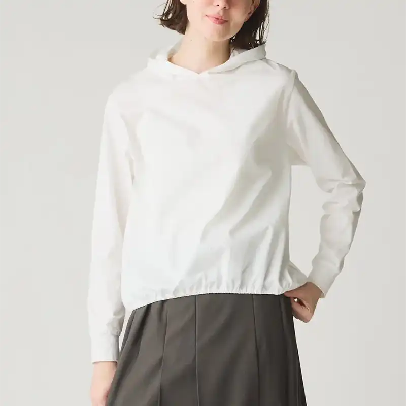 MidiUmi フーデッドプルオーバー /OWH11 【日本製】